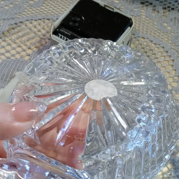 Lead Crystal Clock Set - Picture 13 of 16